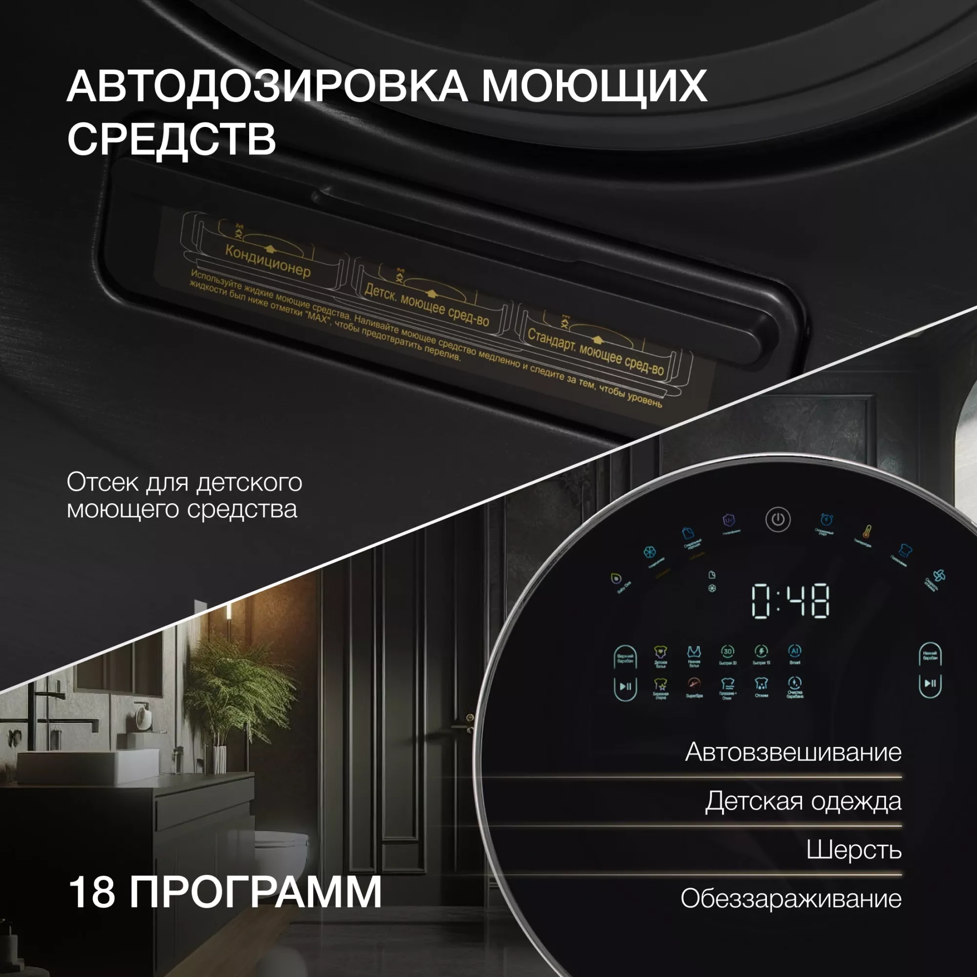 ���������� ������ Hyundai Gemini WMD9423 �����: A+++ ����.����������� ����.:15�� (� ������) �����-����������� ��������