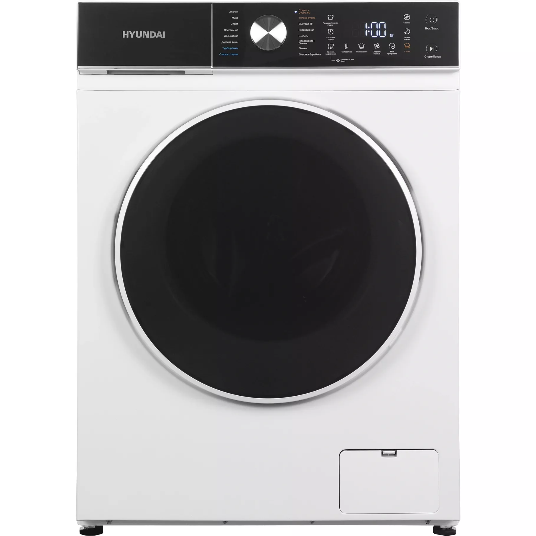 Стиральная машина с сушкой Hyundai WFD8216