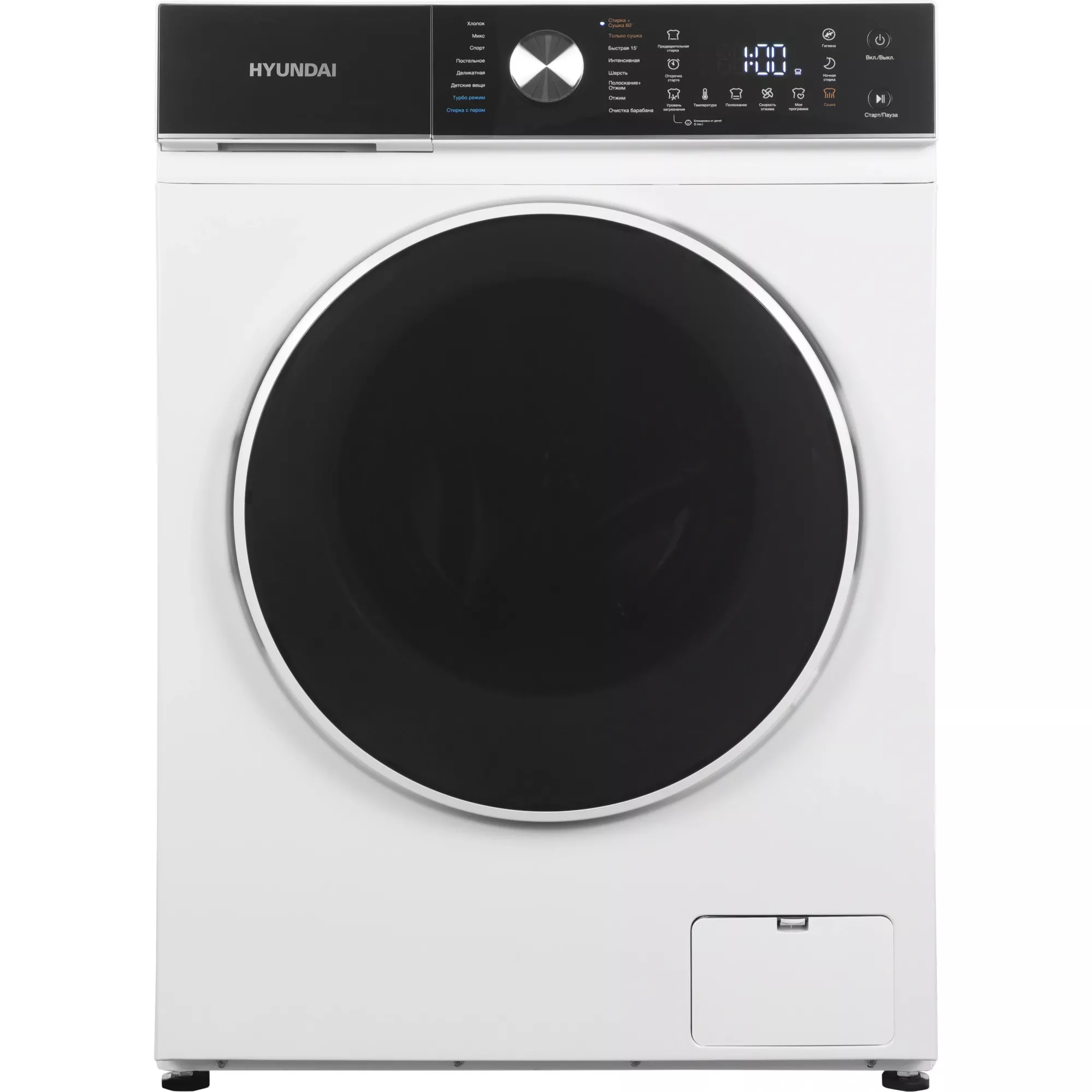 Стиральная машина с сушкой Hyundai WFD8216