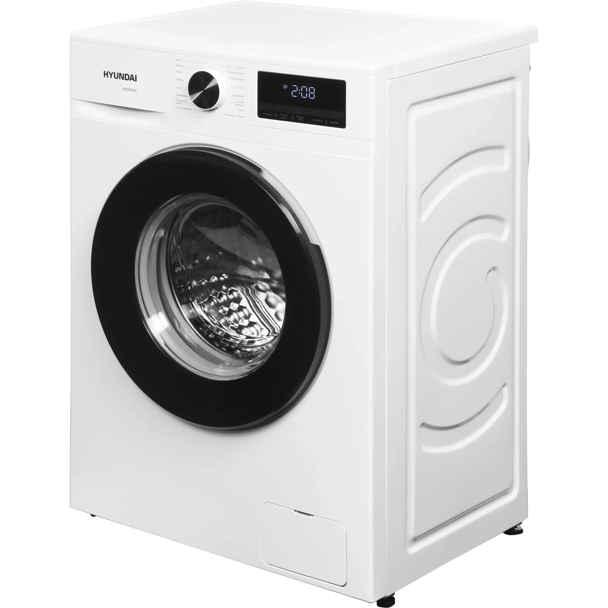 Hyundai комплект для установки в колонну Стиральная машина WME8210 + Сушильная машина с тепловым насосом DFE8416 + Cоединительный элемент
