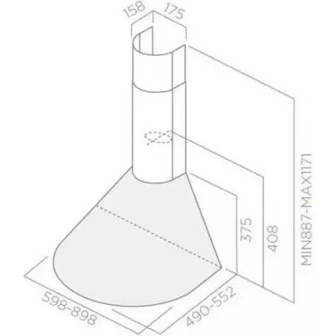 ��������� ������� Elica TONDA IX F/60