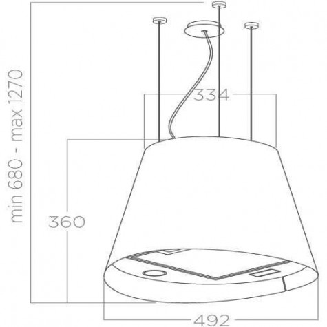 ������� Elica JUNO URBAN ZINC/F/50