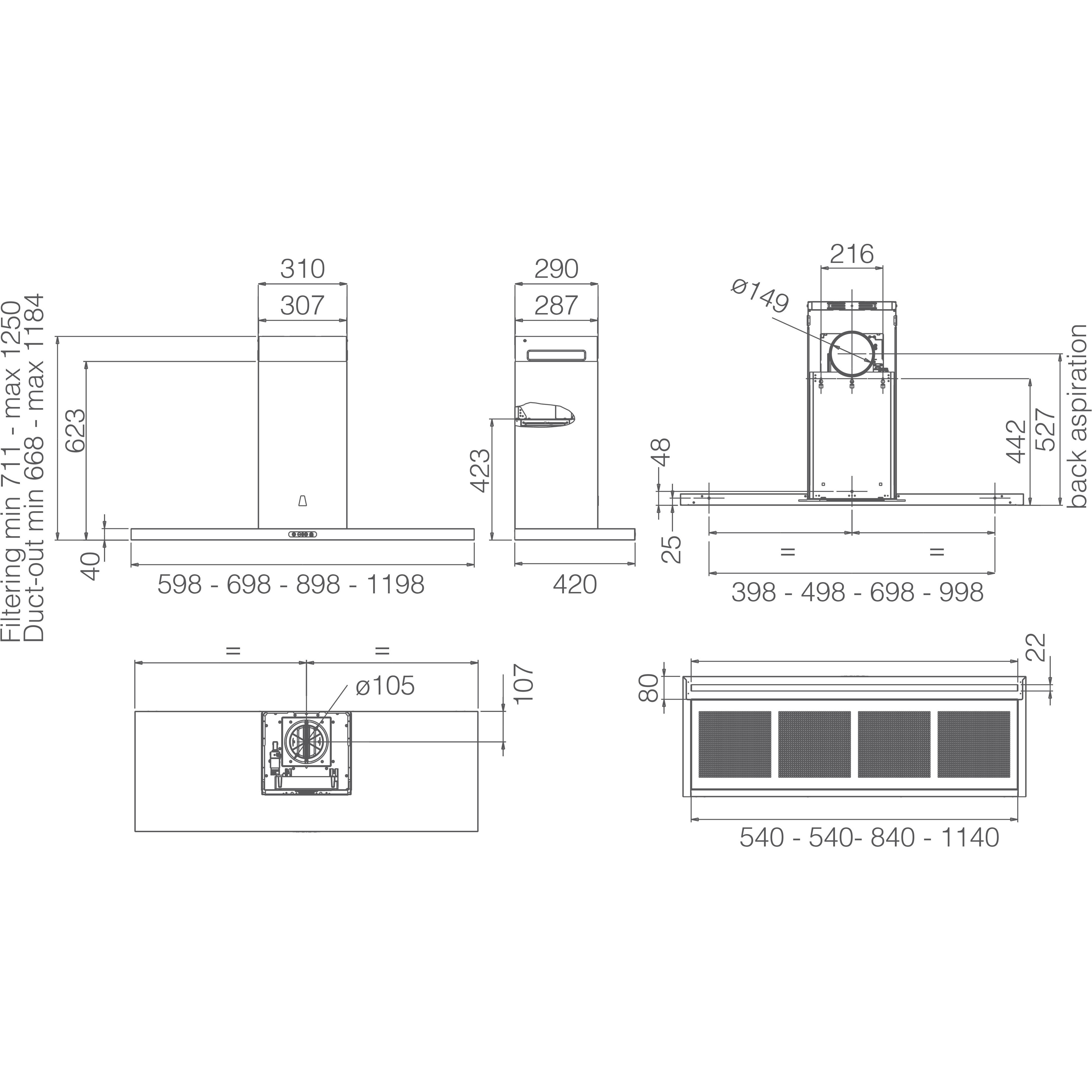 ��������� ������� Elica THIN IX/A/60