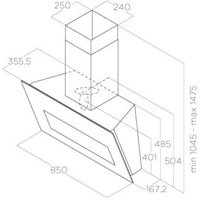 ��������� ������� Elica BLOOM-S DEKT/A/85