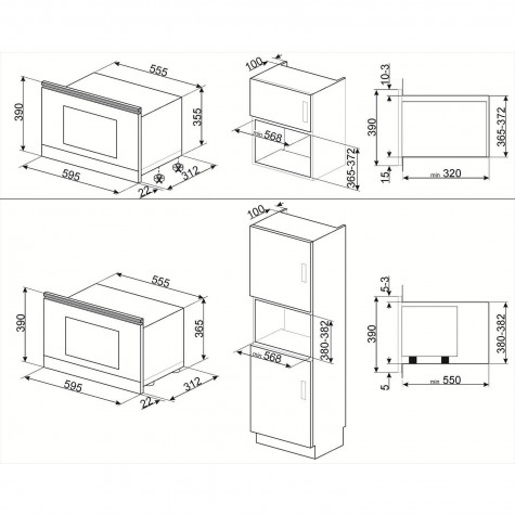 ������������ ������������� ���� Smeg MP122B3