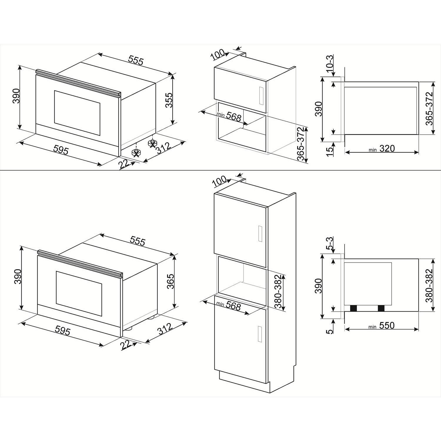 ������������ ������������� ���� Smeg MP122B3