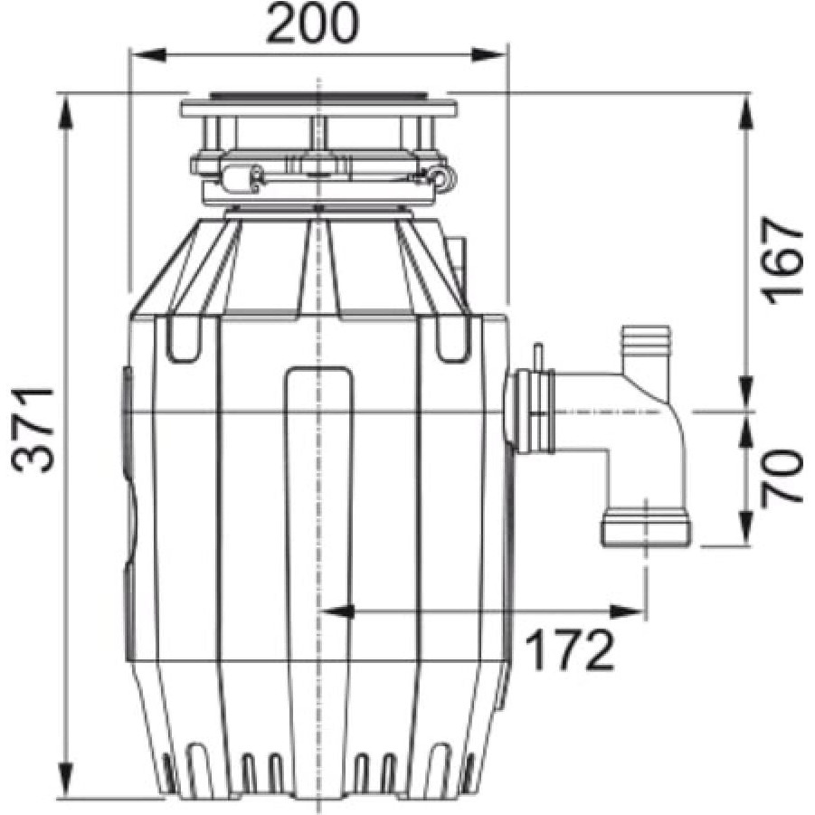 ������������ ������� ������� Franke TE-75 (���.134.0535.241)