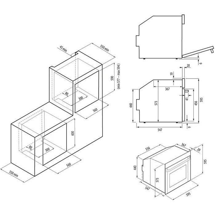 ������������� ������� ���� Krona MAGNETE 60 BL/BL