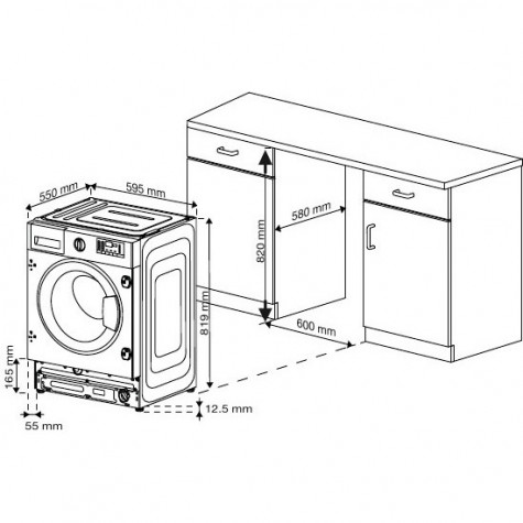 ������������ ���������� ������ Indesit IWBI 7290 VW