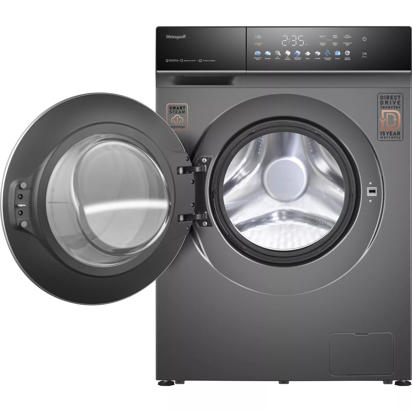���������� ������ � ������ Weissgauff WMD 62210 Direct Drive Touch Inverter Steam