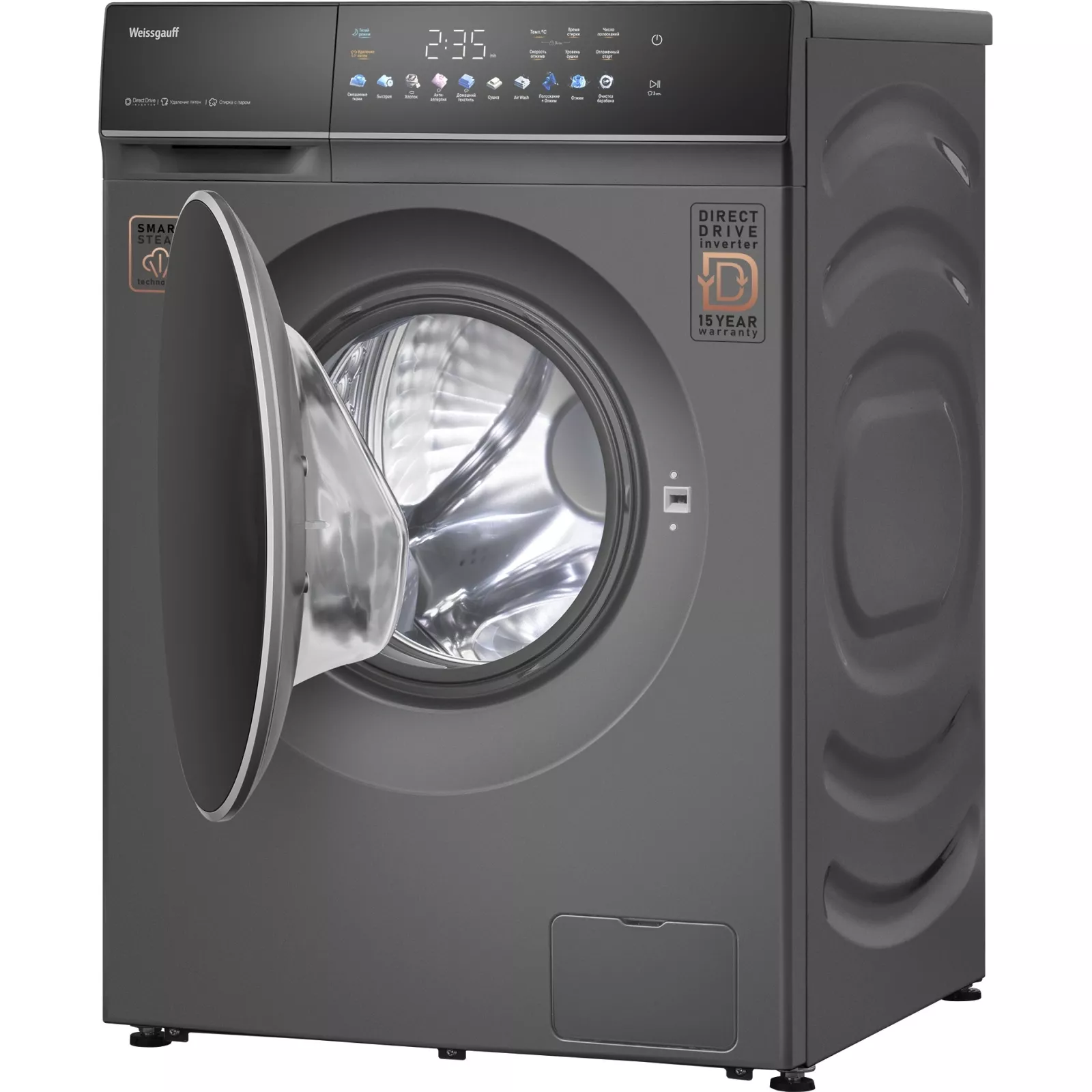 ���������� ������ � ������ Weissgauff WMD 62210 Direct Drive Touch Inverter Steam