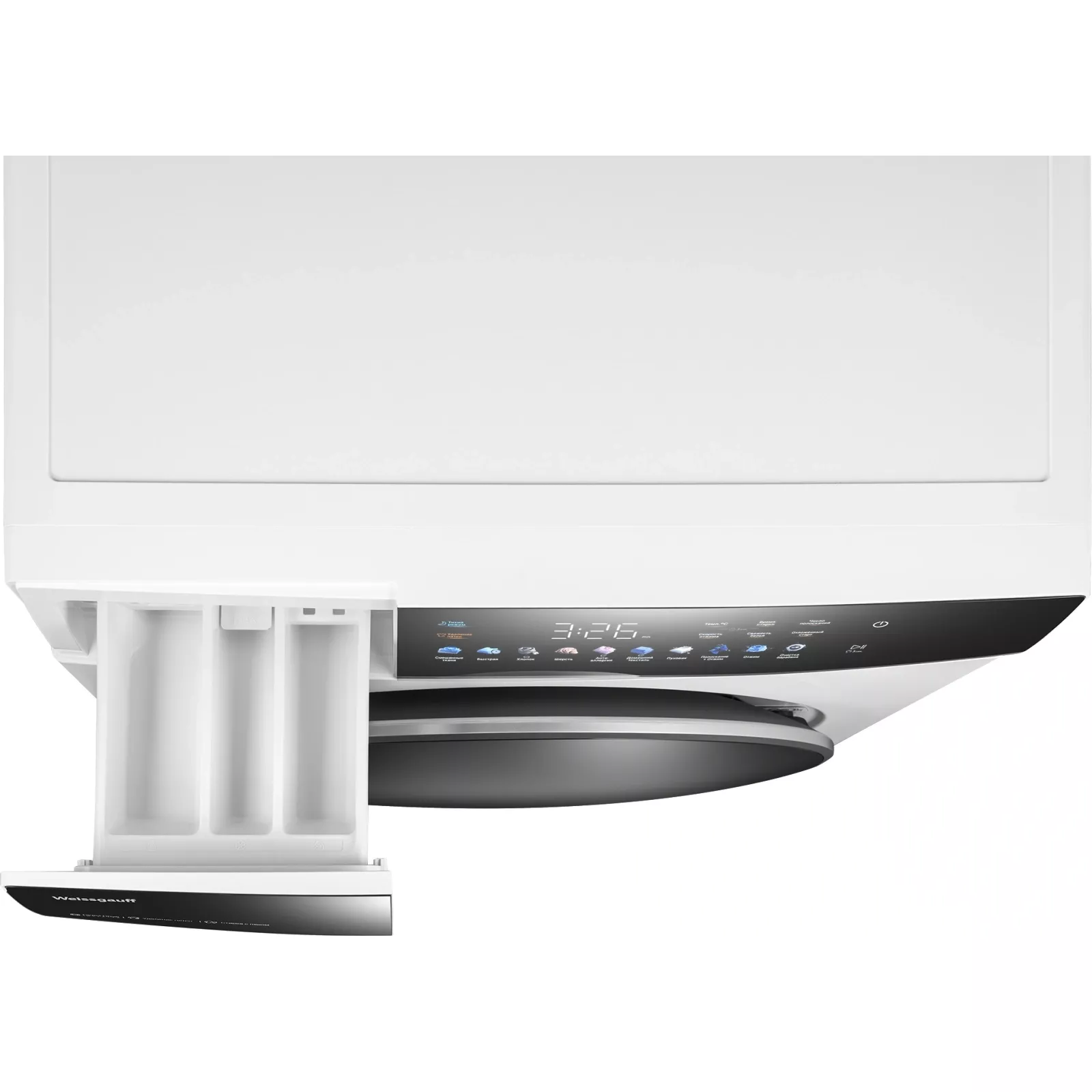Стиральная машина Weissgauff WM 62210 Direct Drive Touch Inverter Steam класс: A+++ загр.фронтальная макс.:10.5кг белый инвертор