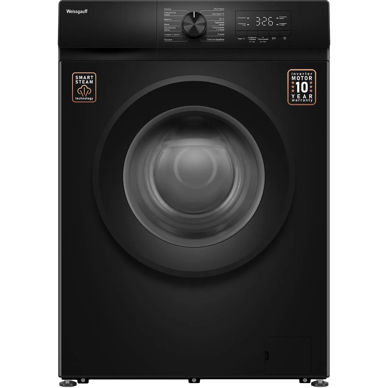 ���������� ������ Weissgauff WM 39106 Inverter Steam Black