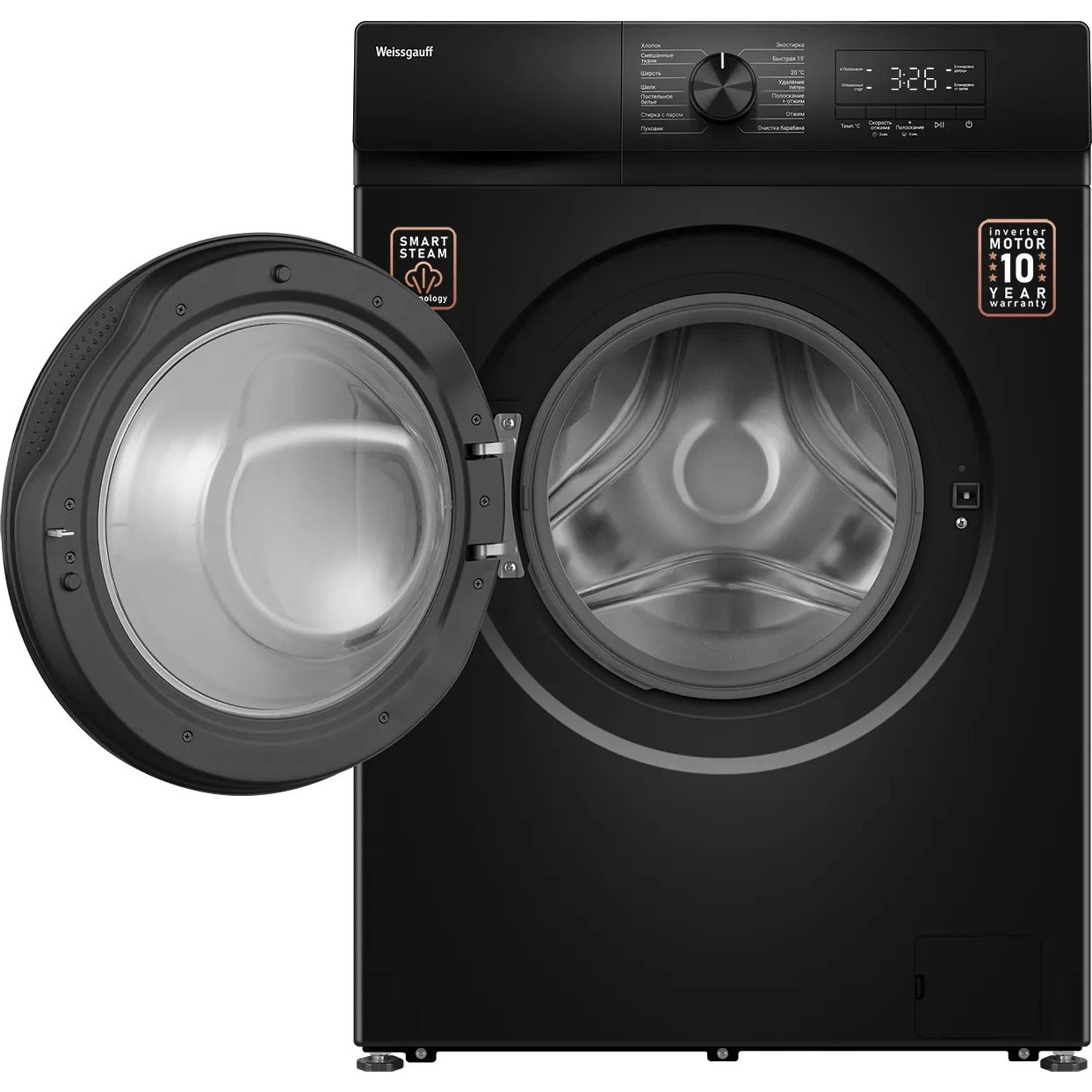 ���������� ������ Weissgauff WM 39106 Inverter Steam Black