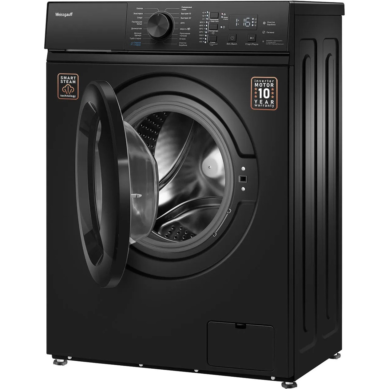���������� ������ Weissgauff WM 4527 DC Inverter Steam Black