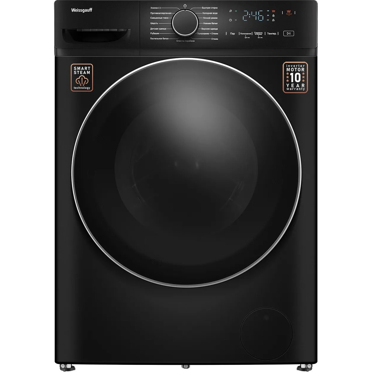 ���������� ������ Weissgauff WM 4627 Touch Inverter Steam Black