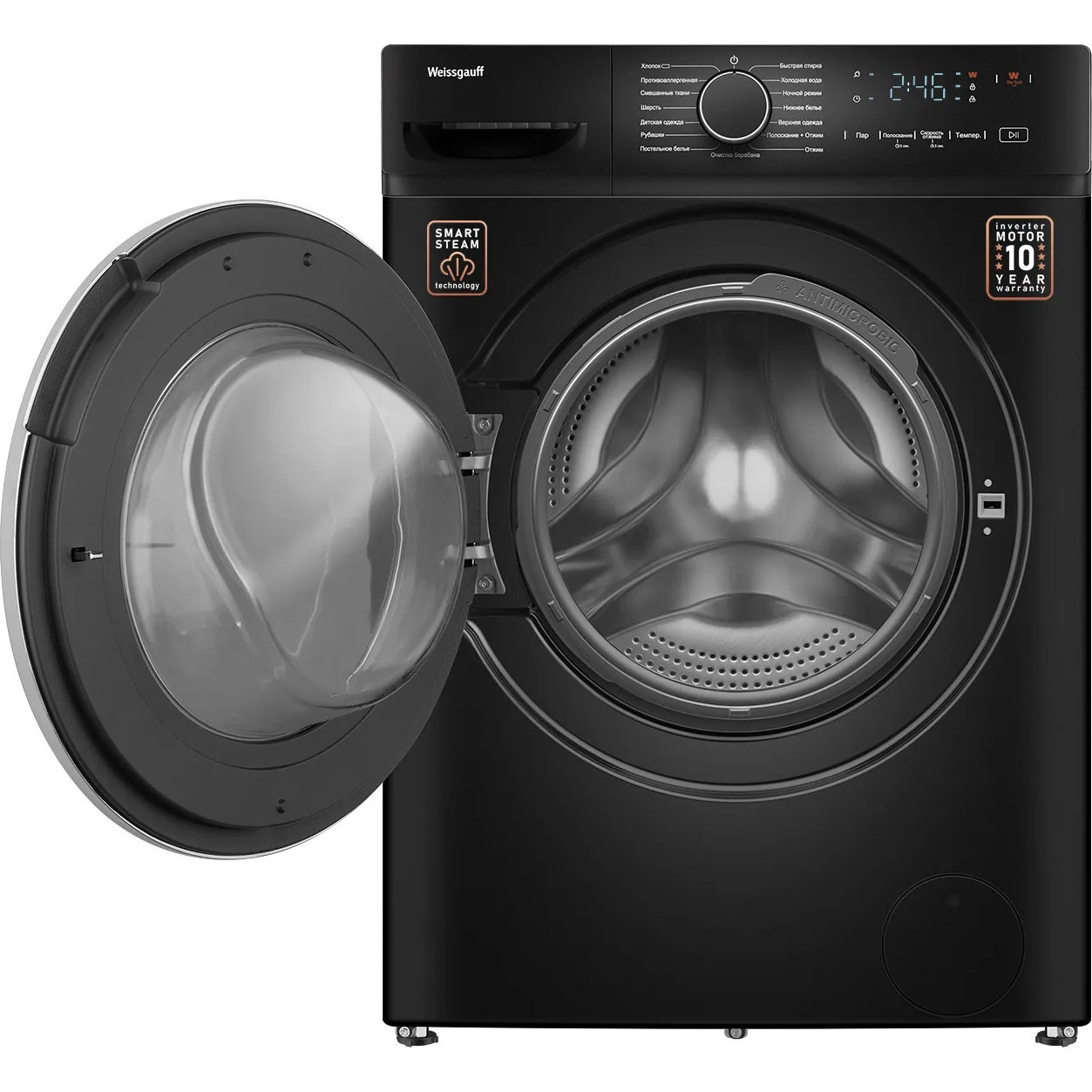 ���������� ������ Weissgauff WM 4627 Touch Inverter Steam Black