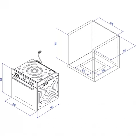 ������� ������� ���� Weissgauff WGO 702 ����� ������