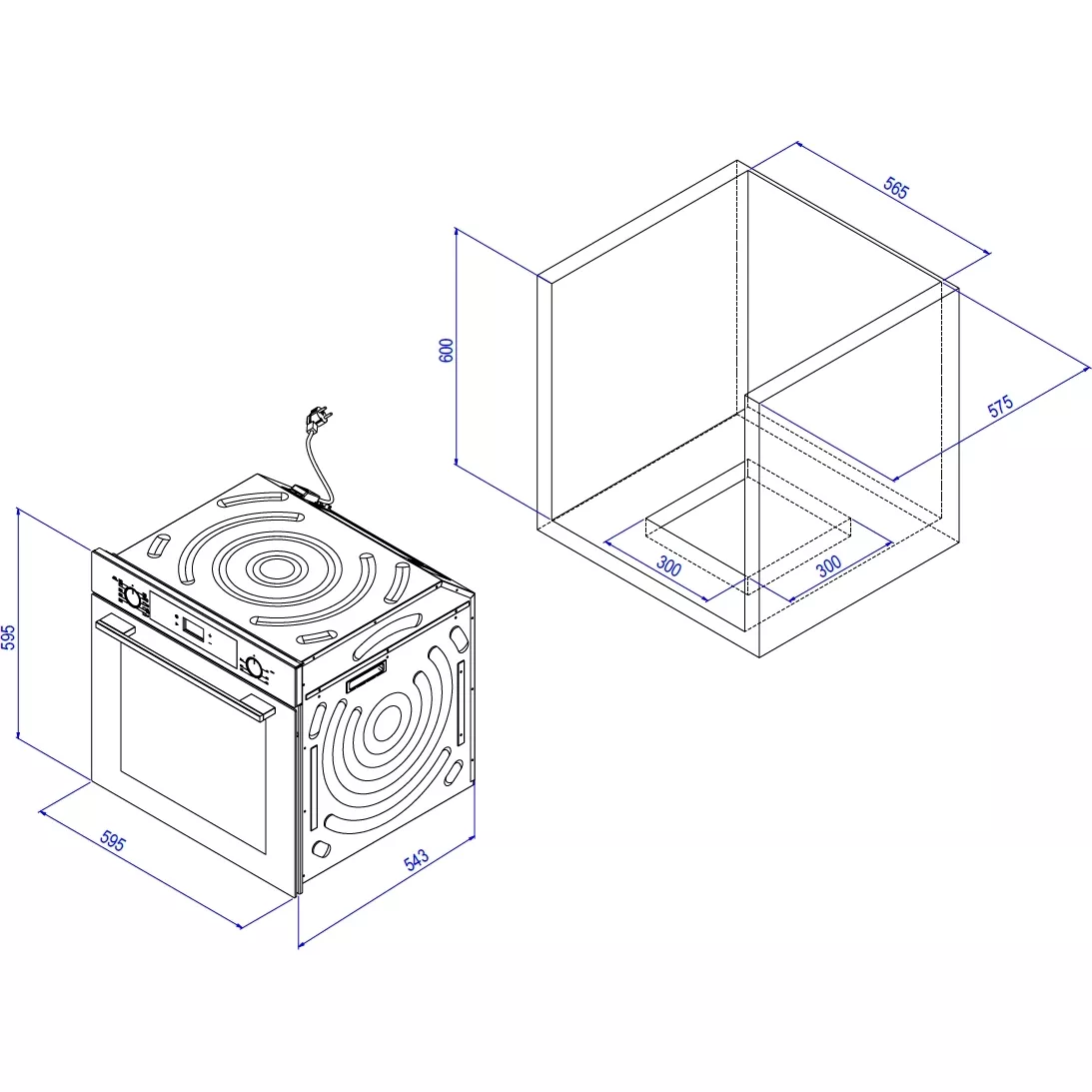 ������� ������� ���� Weissgauff WGO 702 ����� ������
