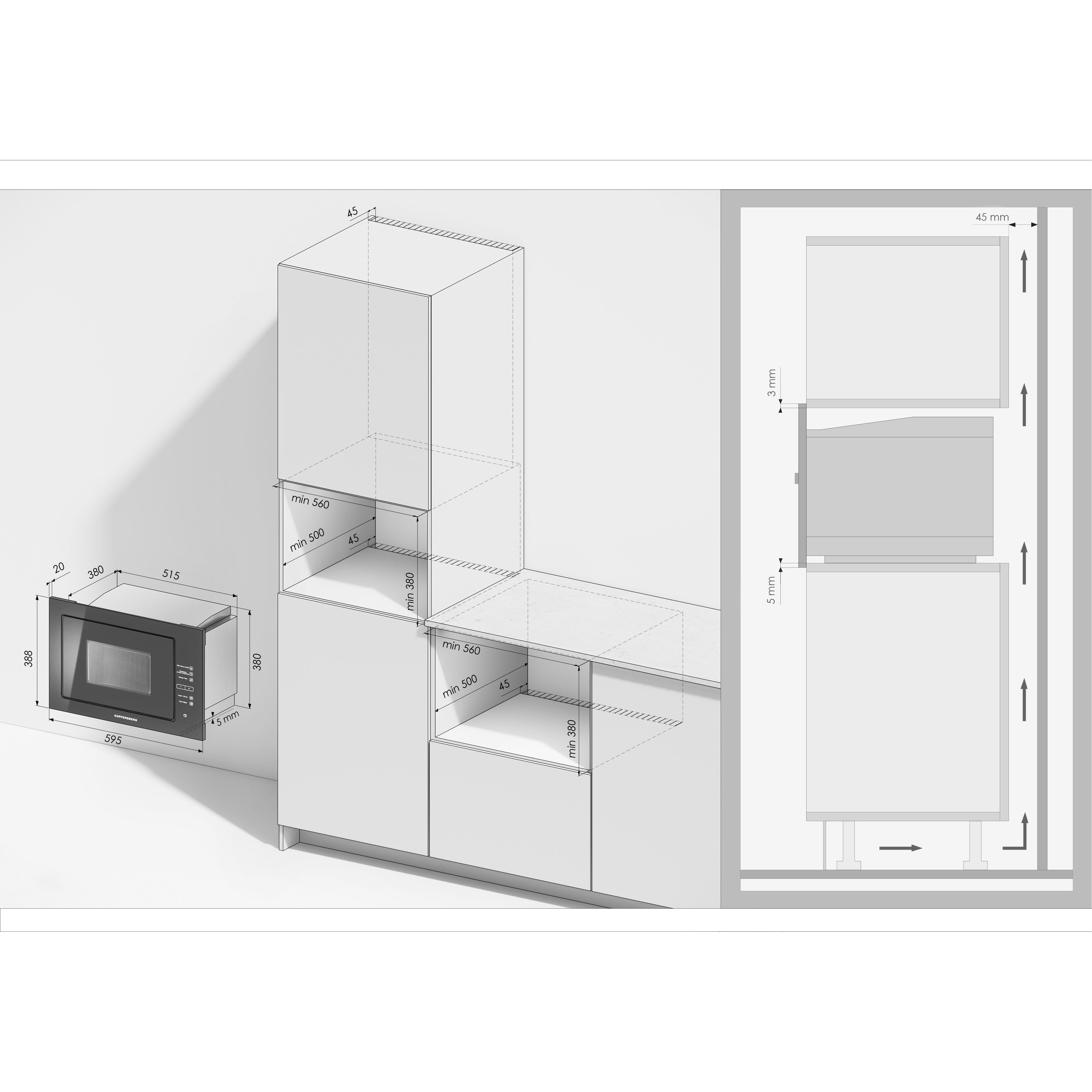 ������������ ������������� ���� Kuppersberg HMW 645 B