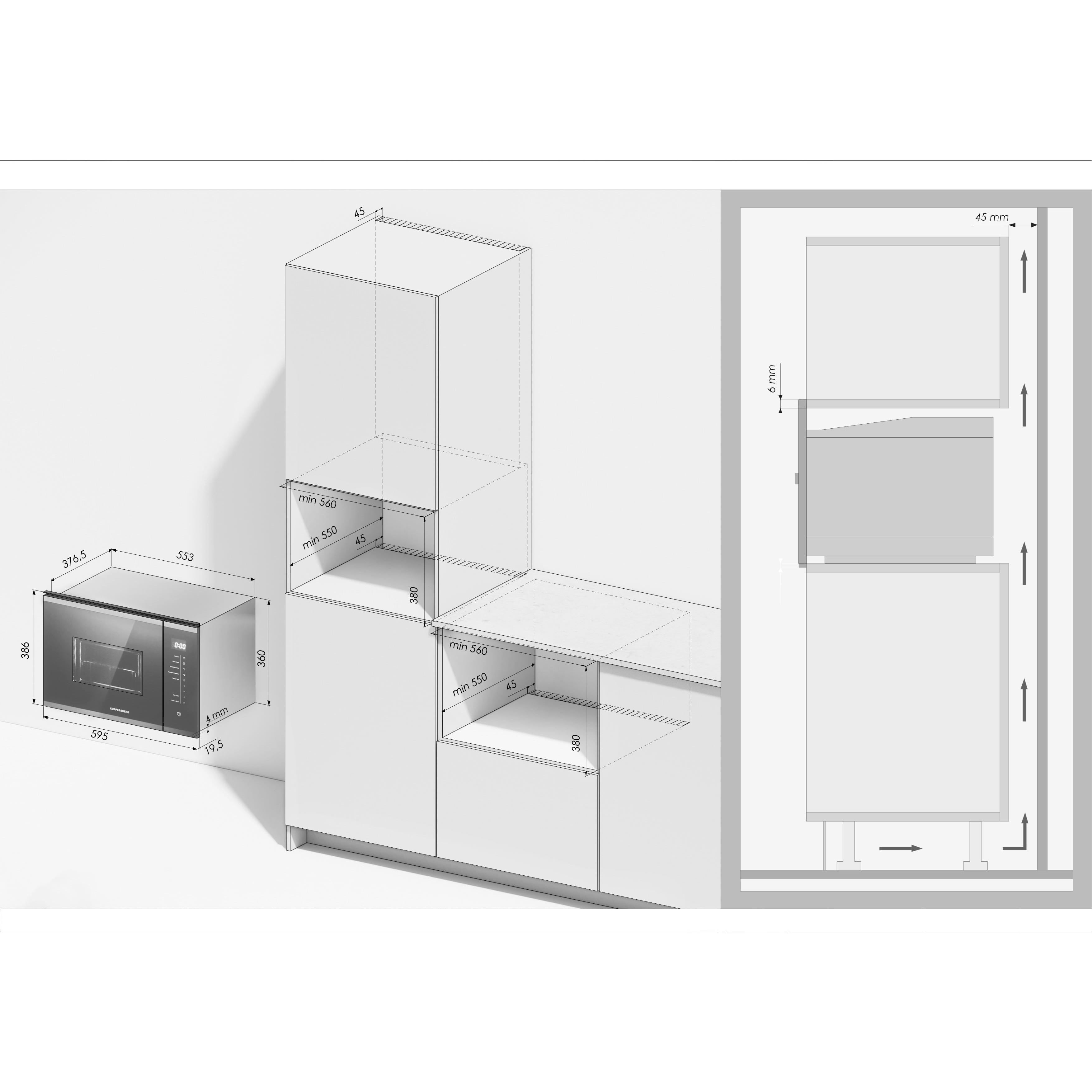 ������������ ������������� ���� Kuppersberg HMW 651 W