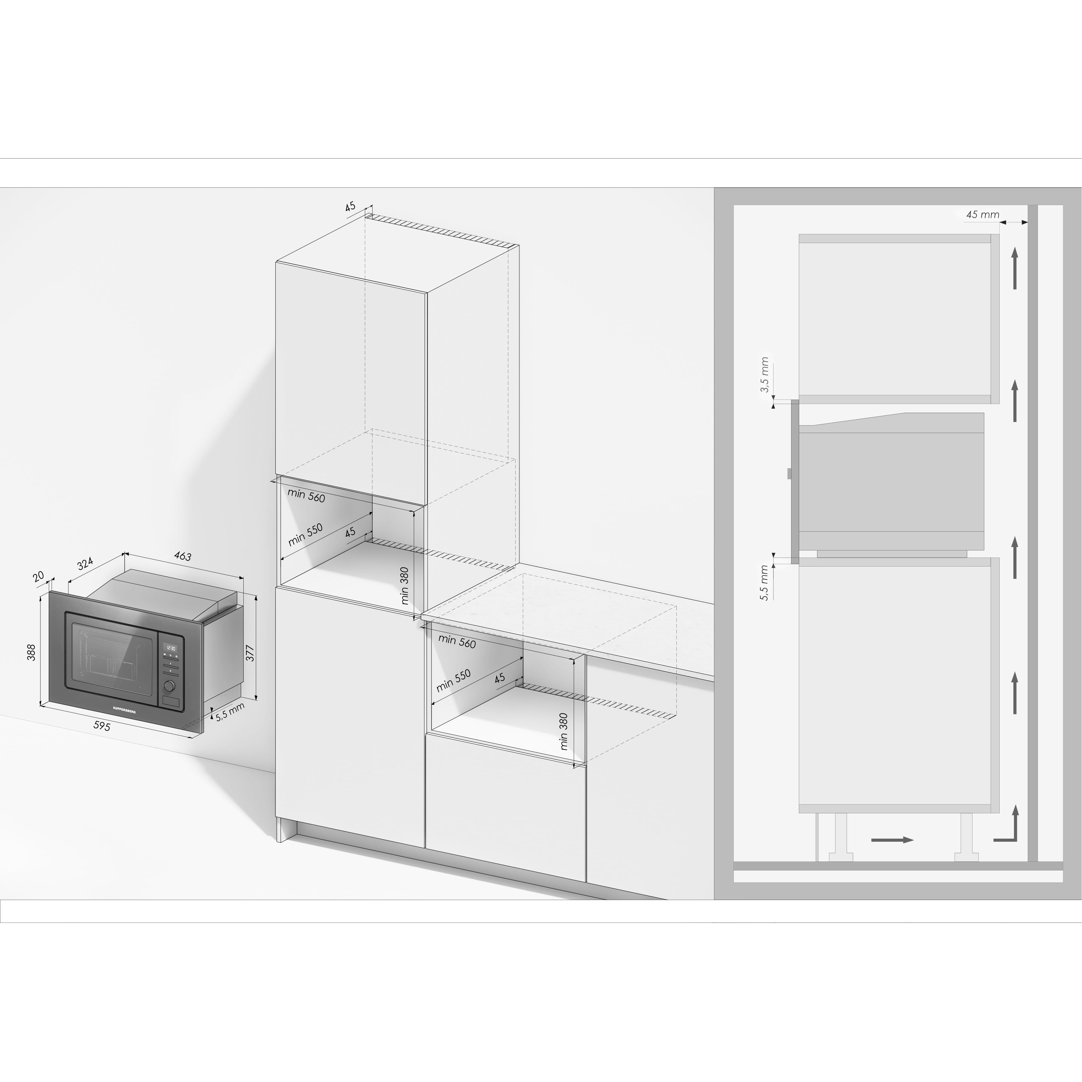 ������������ ������������� ���� Kuppersberg HMW 621 B