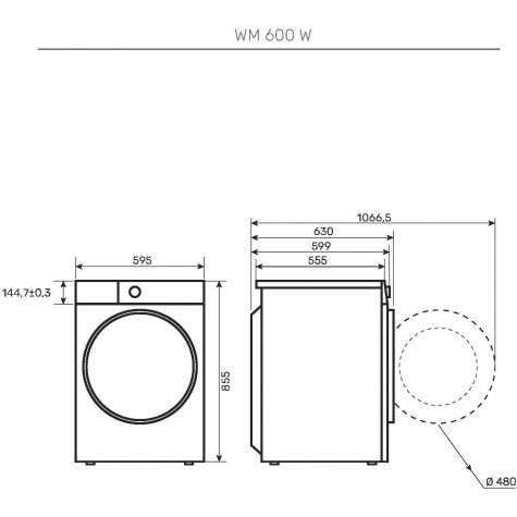 ���������� ������ Kuppersberg WM 600 W