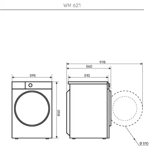 ���������� ������ Kuppersberg WM 621 WB