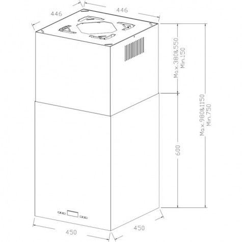 ������� Korting KHA 45970 W Cube
