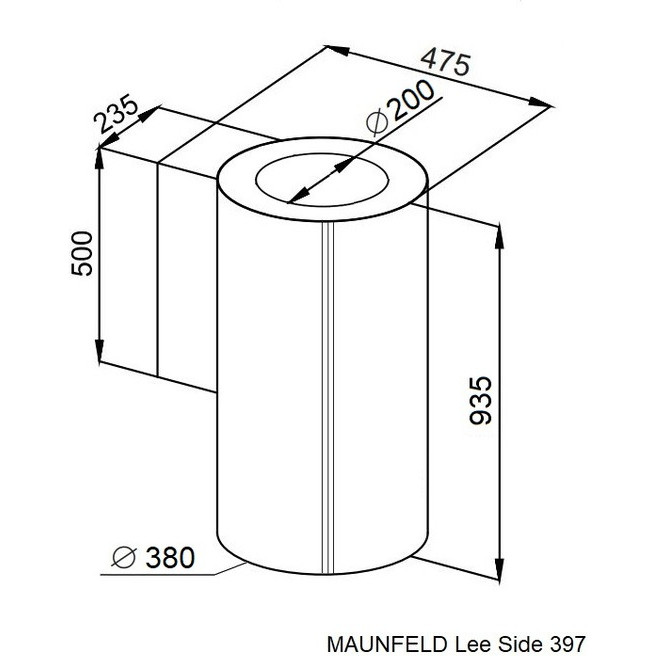 ���������� ������� Maunfeld Lee Side 397 ������