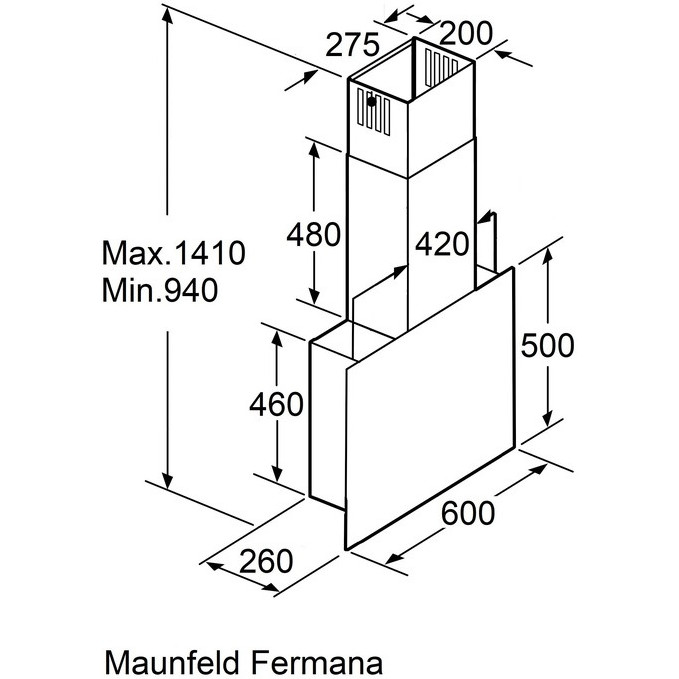 ���������� ������� Maunfeld Fermana 60 ������