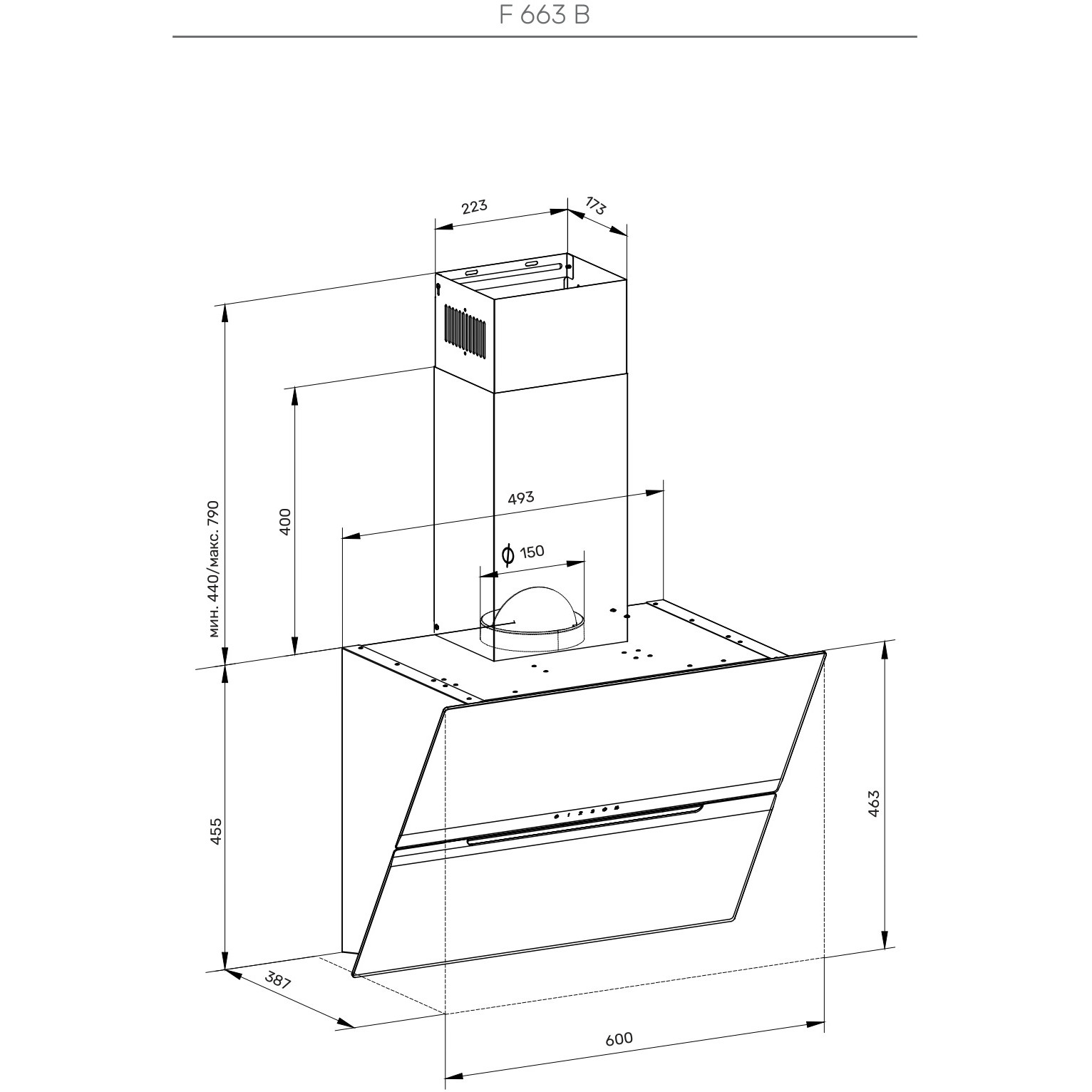 ��������� ������� Kuppersberg F 663 B