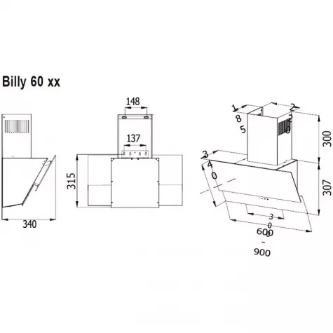 ������� Evelux Billy 60 BG