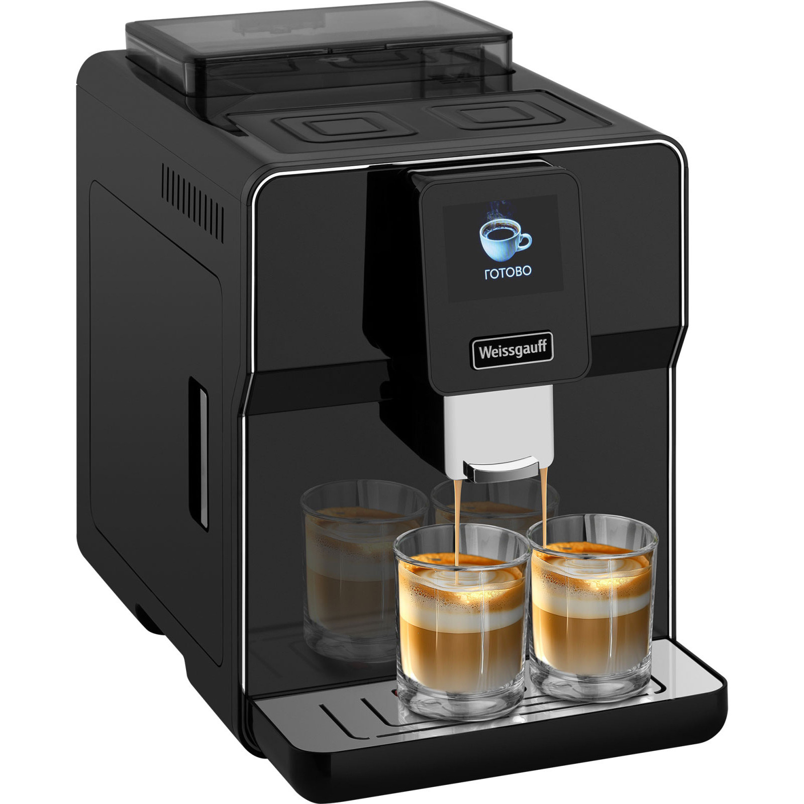 ���������� Weissgauff WCM-330 TFT Touch Cappuccino Nero