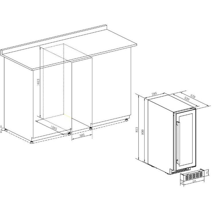 ������������ ������ ���� Temptech STX30DRB