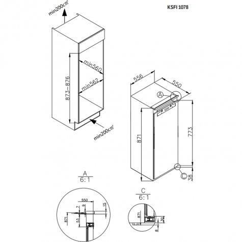 ������������ ����������� Korting KSFI 1078