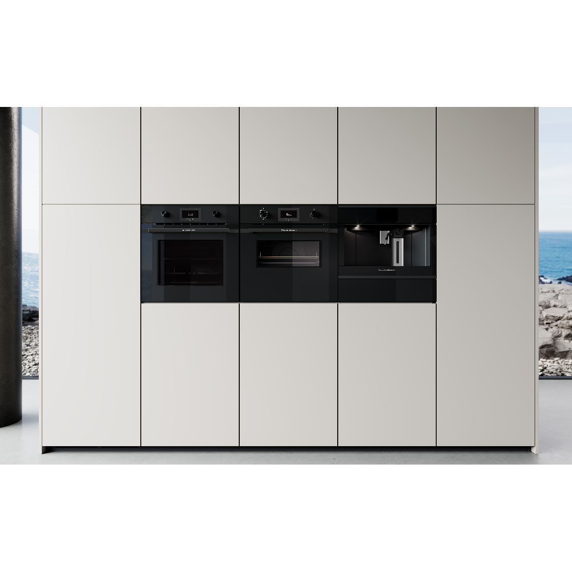 ������������ ���������� Kuppersbusch CKV 6800.0 S2 Black Chrome