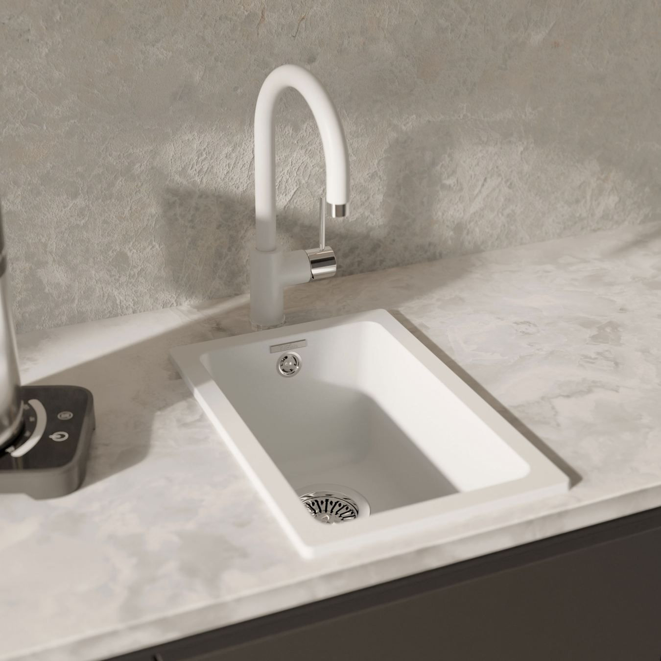 Мойка Rivelato BERKANA BK-25 Белый 101