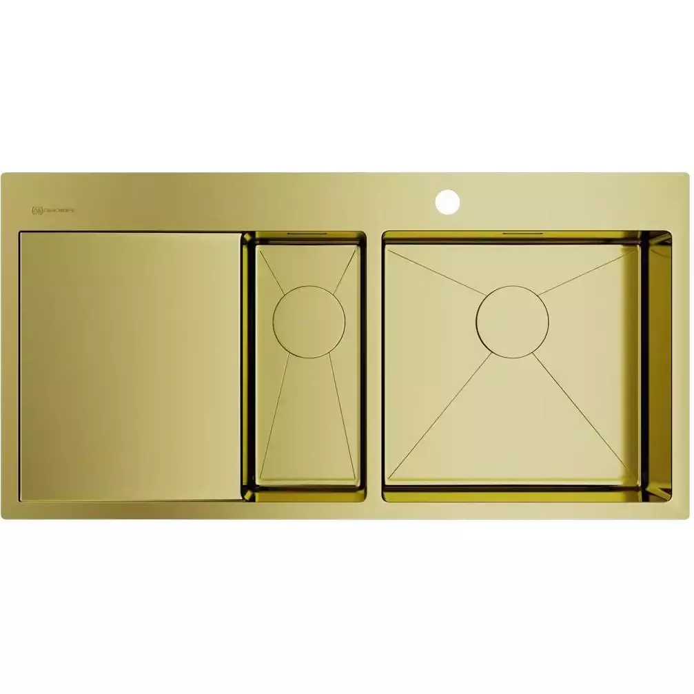 Кухонная мойка Omoikiri Akisame 100-2-LG-R (4993090)