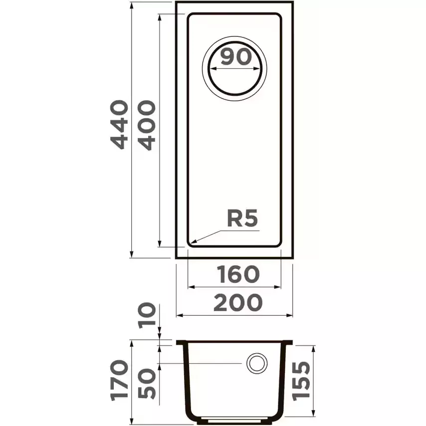 �������� ����� Omoikiri Bosen 20-U-DC  (4993226)
