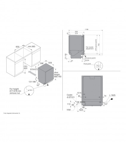 ������������ ������������� ������ ASKO DFI444B/1