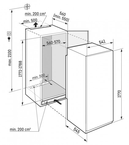 ������������ ����������� Liebherr IRBSe 5120 Plus BioFresh