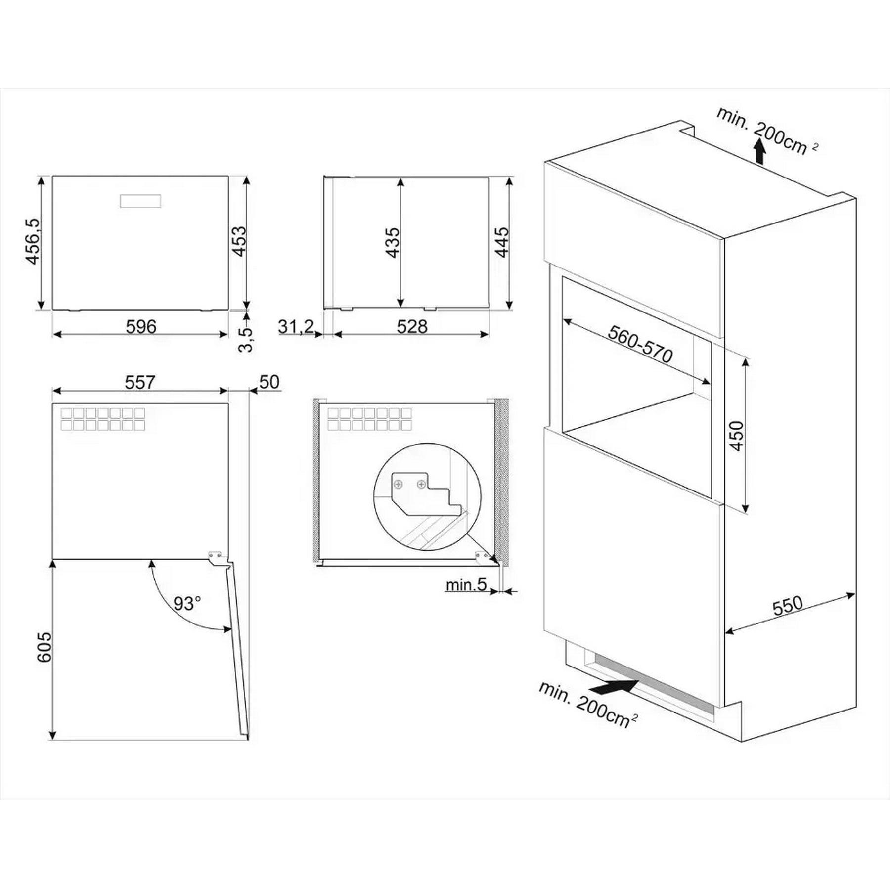 ������������ ������ ���� Smeg CVI321X3
