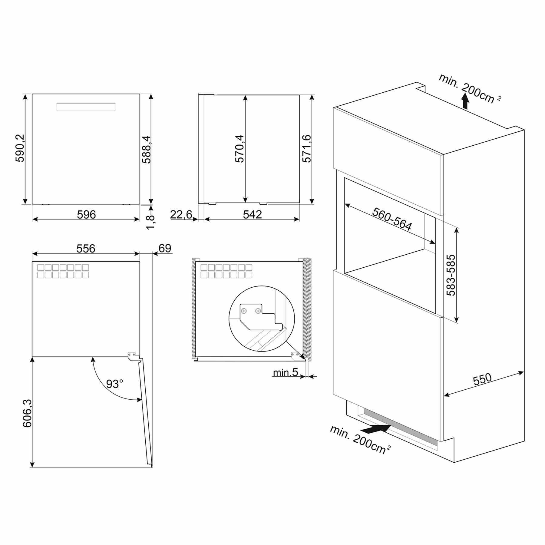 ������������ ������ ���� Smeg CVI129G