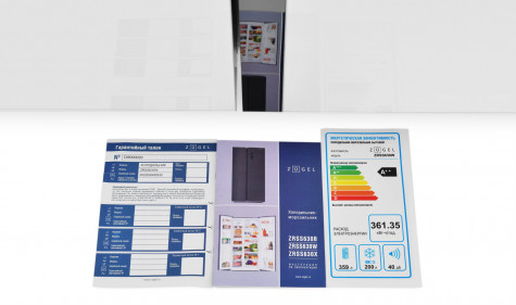 ����������� Side-by-Side ZUGEL ZRSS630W