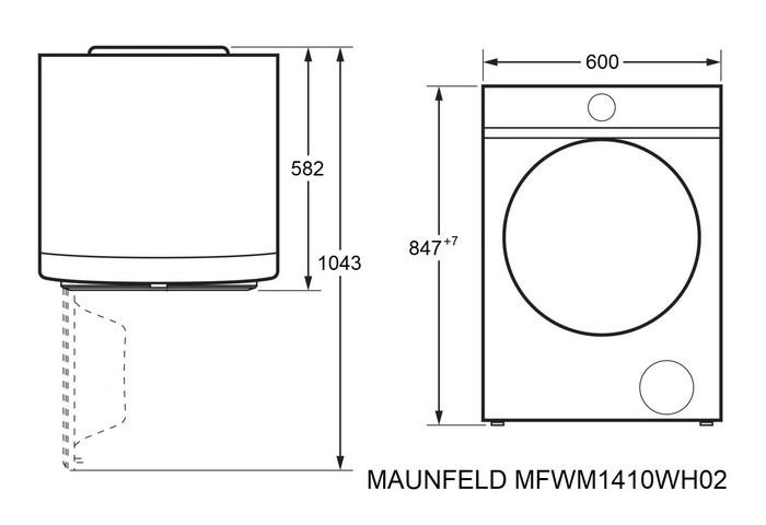 ���������� ������ MAUNFELD MFWM1410WH02