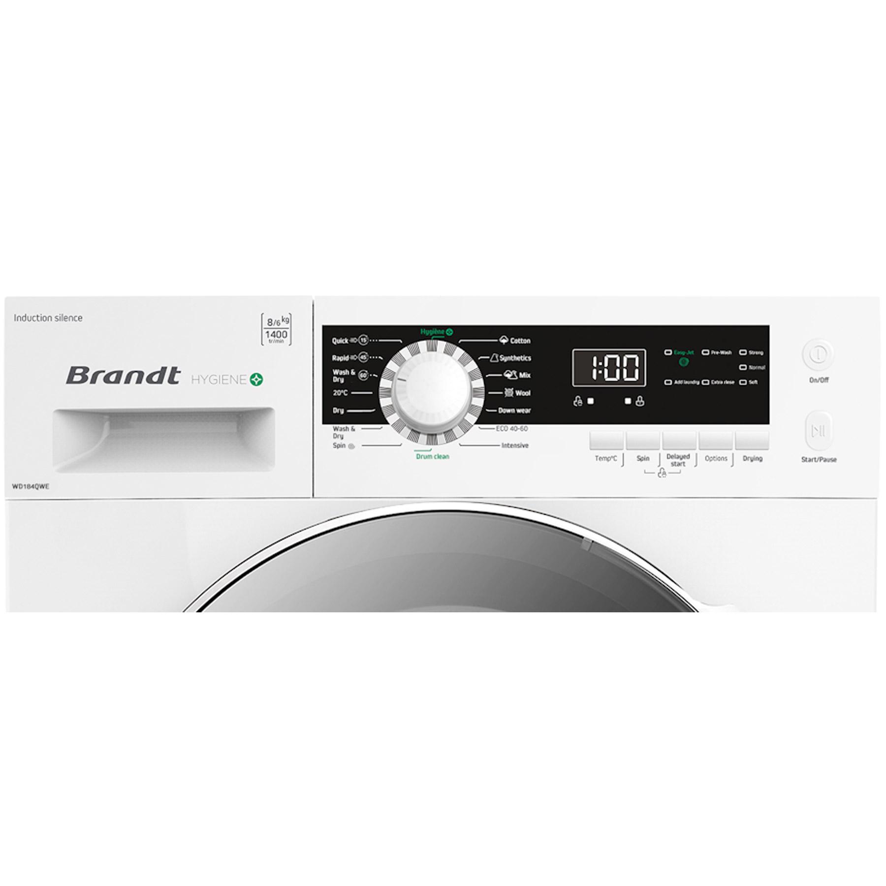 ���������� ������ � ������ Brandt WD184QWE