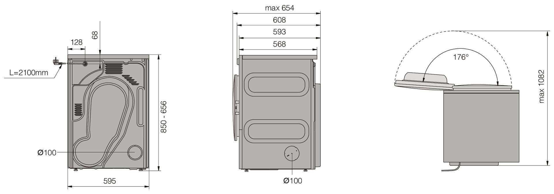 ���������������� ��������� ������ Asko TDC1773VF.S
