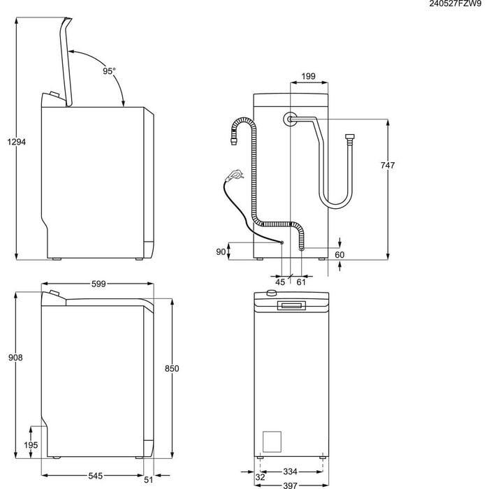 ���������� ������ AEG LTR7E373AE