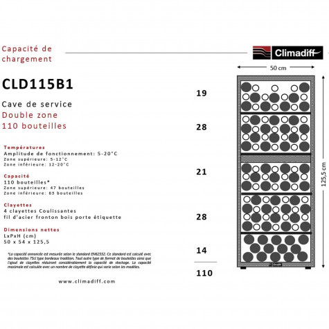 ������ ���� Climadiff CLD115B1